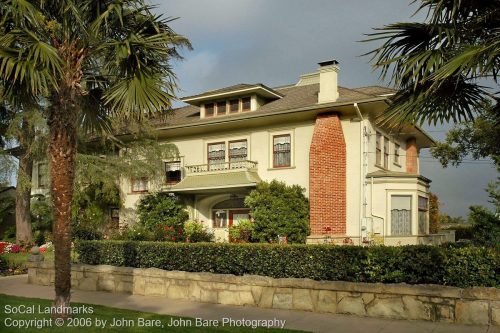 From an architectural survey of Santa Barbara Historic Districts, Santa Barbara, Santa Barbara County