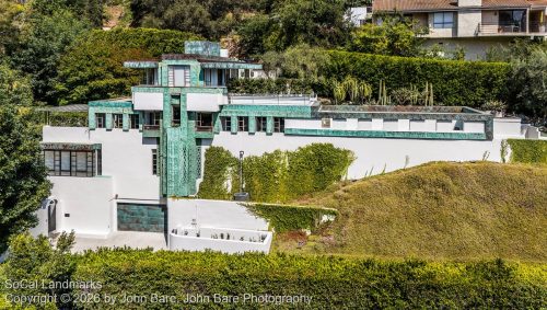 Samuel-Navarro Residence, Los Feliz, Los Angeles, Los Angeles County