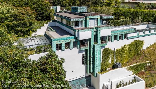 Samuel-Navarro Residence, Los Feliz, Los Angeles, Los Angeles County