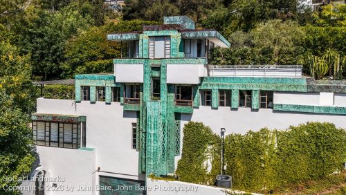 Samuel-Navarro Residence, Los Feliz, Los Angeles, Los Angeles County