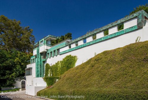 Samuel-Navarro Residence, Los Feliz, Los Angeles, Los Angeles County