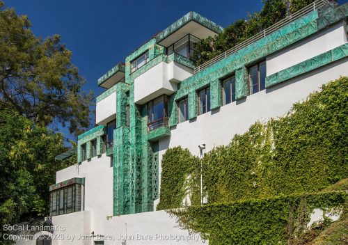Samuel-Navarro Residence, Los Feliz, Los Angeles, Los Angeles County