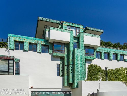 Samuel-Navarro Residence, Los Feliz, Los Angeles, Los Angeles County