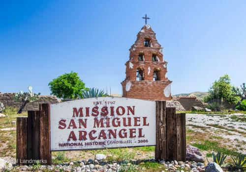 Mission San Miguel Arcángel, San Miguel, San Luis Obispo County