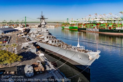 Battleship USS Iowa, San Pedro, Los Angles County