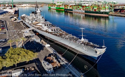 Battleship USS Iowa, San Pedro, Los Angles County