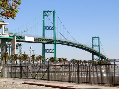 Vincent Thomas Bridge, Los Angeles Harbor, Los Angeles County