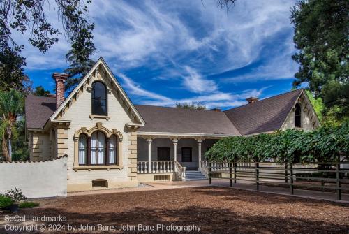 Workman House, Homestead Museum, City of Industry, Los Angeles County