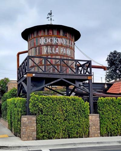 Rockwell's water tower, Villa Park, Orange County