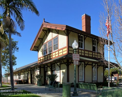 Southern Pacific Railroad Depot, Whittier, Los Angeles County