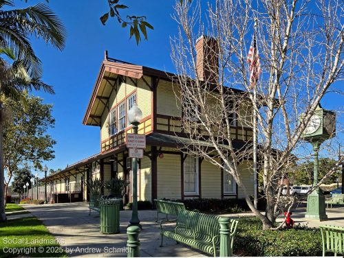 Southern Pacific Railroad Depot, Whittier, Los Angeles County