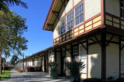 Southern Pacific Railroad Depot, Whittier, Los Angeles County