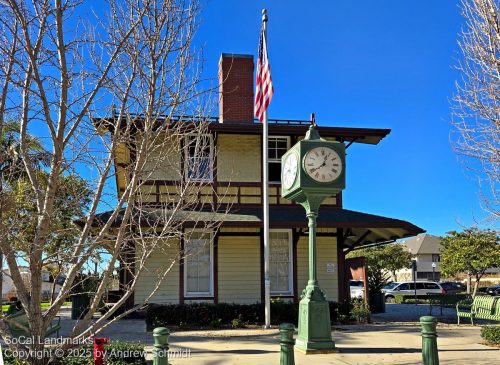 Southern Pacific Railroad Depot, Whittier, Los Angeles County