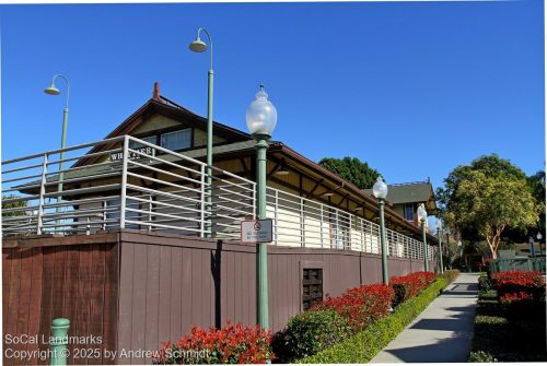 Southern Pacific Railroad Depot, Whittier, Los Angeles County
