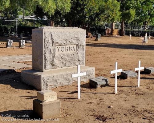 Yorba Cemetery, Yorba Linda, Orange County