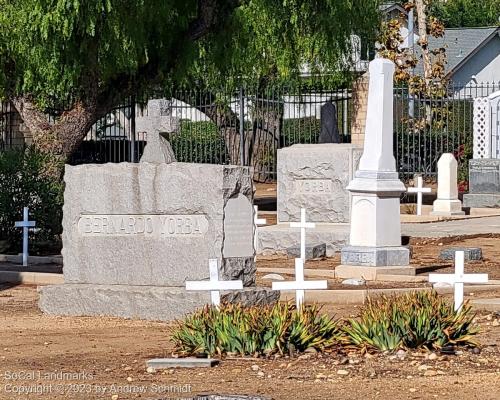 Yorba Cemetery, Yorba Linda, Orange County