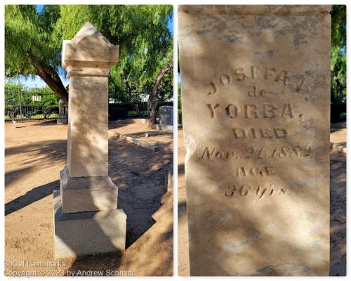 Yorba Cemetery, Yorba Linda, Orange County