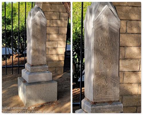 Yorba Cemetery, Yorba Linda, Orange County