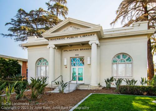 Arlington Branch Library and Fire Hall, Riverside, Riverside County