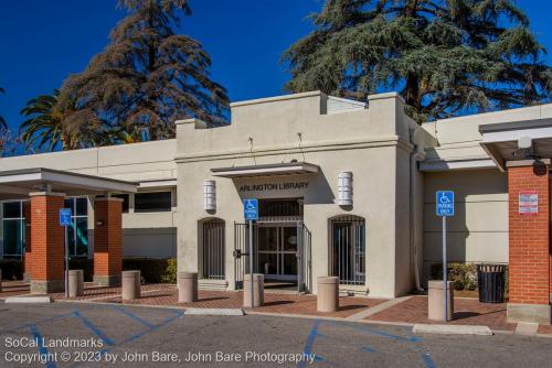 Arlington Branch Library and Fire Hall, Riverside, Riverside County