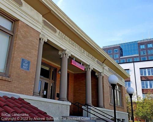 Anaheim Public Library, Anaheim, Orange County