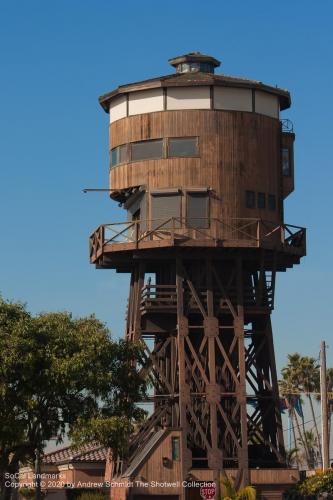 Anderson Street Water Tower, Sunset Beach, Orange County