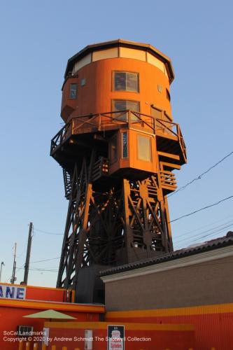 Anderson Street Water Tower, Sunset Beach, Orange County