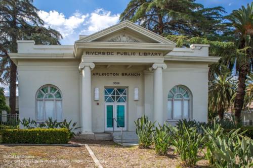 Arlington Branch Library and Fire Hall, Riverside, Riverside County