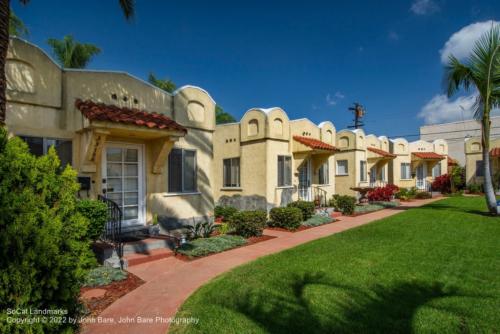 Bungalow Courts, San Diego, San Diego County