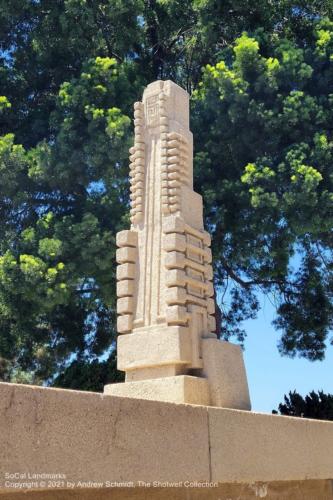 Hollyhock House, Barnsdall Art Park, Hollywood, Los Angeles County