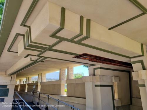 Hollyhock House, Barnsdall Art Park, Hollywood, Los Angeles County