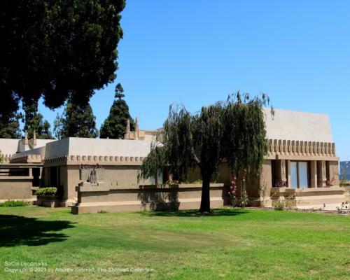 Hollyhock House, Barnsdall Art Park, Hollywood, Los Angeles County