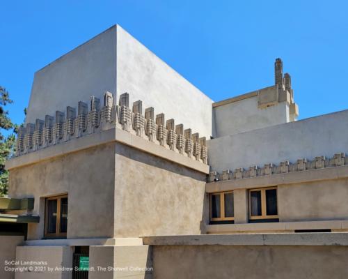 Hollyhock House, Barnsdall Art Park, Hollywood, Los Angeles County