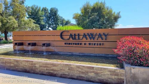 Callaway Vineyard and Winery, Temecula, Riverside County