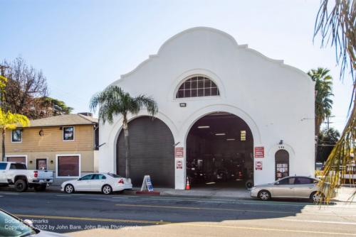 Redlands Central Railway Car Barn, Redlands, San Bernardino County