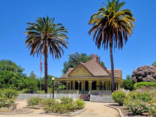 Heritage House, Fullerton Arboretum, Fullerton, Orange County