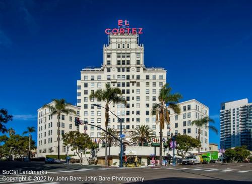 El Cortez Hotel, San Diego, San Diego County