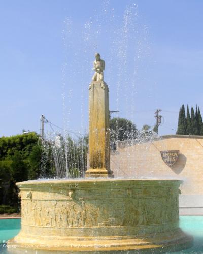 The Electric Fountain, Beverly Hills, Los Angeles County