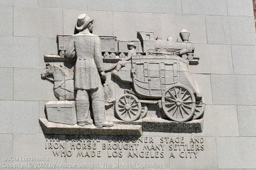 Fort Moore Pioneer Monument, Los Angeles, Los Angeles County