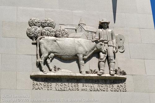 Fort Moore Pioneer Monument, Los Angeles, Los Angeles County