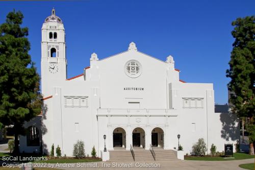 Fullerton Union High School Auditorium, Fullerton, Orange County