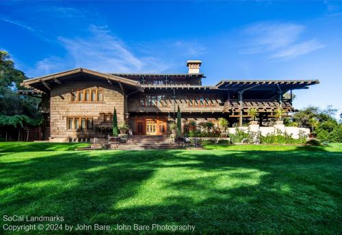 Gamble House, Pasadena, Los Angeles County