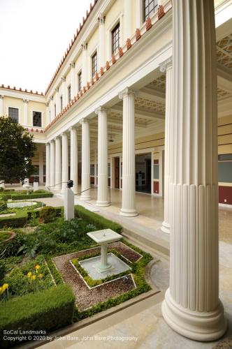 Getty Villa, Pacific Palisades, Los Angeles County