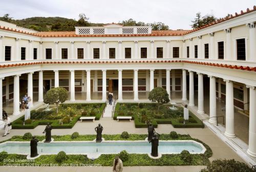 Getty Villa in Pacific Palisades - SoCal Landmarks