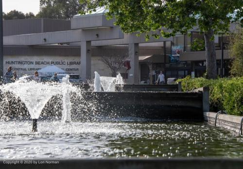 Huntington Beach Central Library and Park, Huntington Beach, Orange County