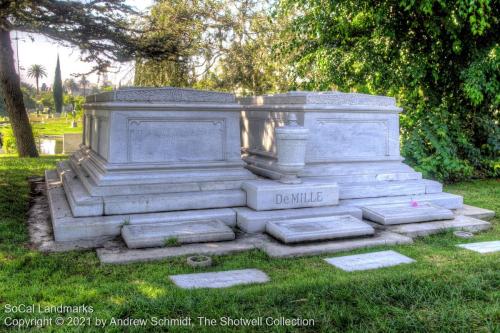 DeMille, Hollywood Forever Cemetery, Hollywood, Los Angeles County