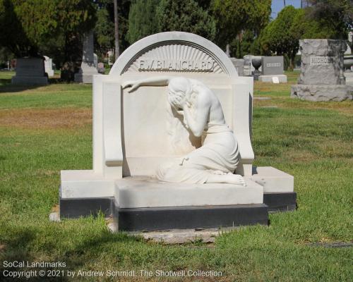 Frederick Woodward Blanchard, Hollywood Forever Cemetery, Hollywood, Los Angeles County