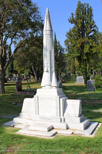 Carl Morgan Bigsby, Hollywood Forever Cemetery, Hollywood, Los Angeles County