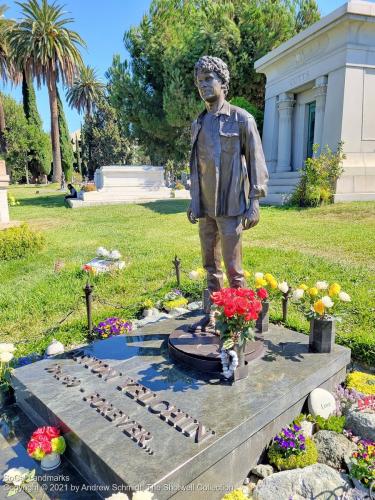 Anton "Chekhov" Yelchin, Hollywood Forever Cemetery, Hollywood, Los Angeles County