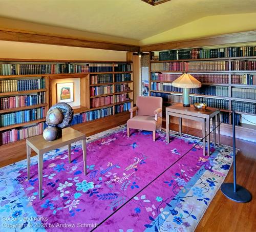 Inside Hollyhock House, Hollywood, Los Angeles County